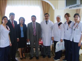 Özel Sivas Anadolu Hastanesi Bakım Merkezimizi Ziyarette