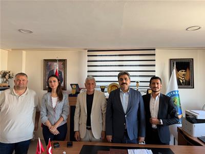 Milletvekilimiz Hakan AKSU ve İl Başkan Yardımcısı Aybüke ÇETİBAŞ' ın Ziyareti